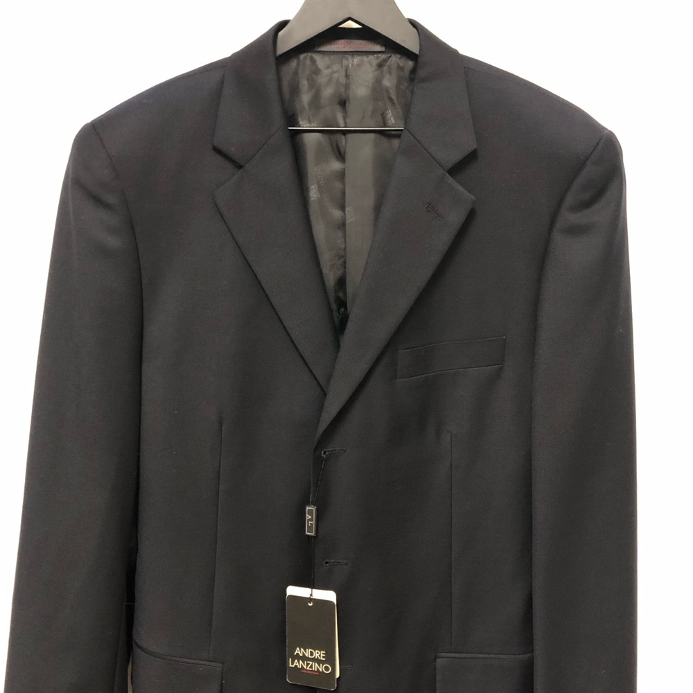 ANDRE LANZINO Pure Virgin Wool Jacket